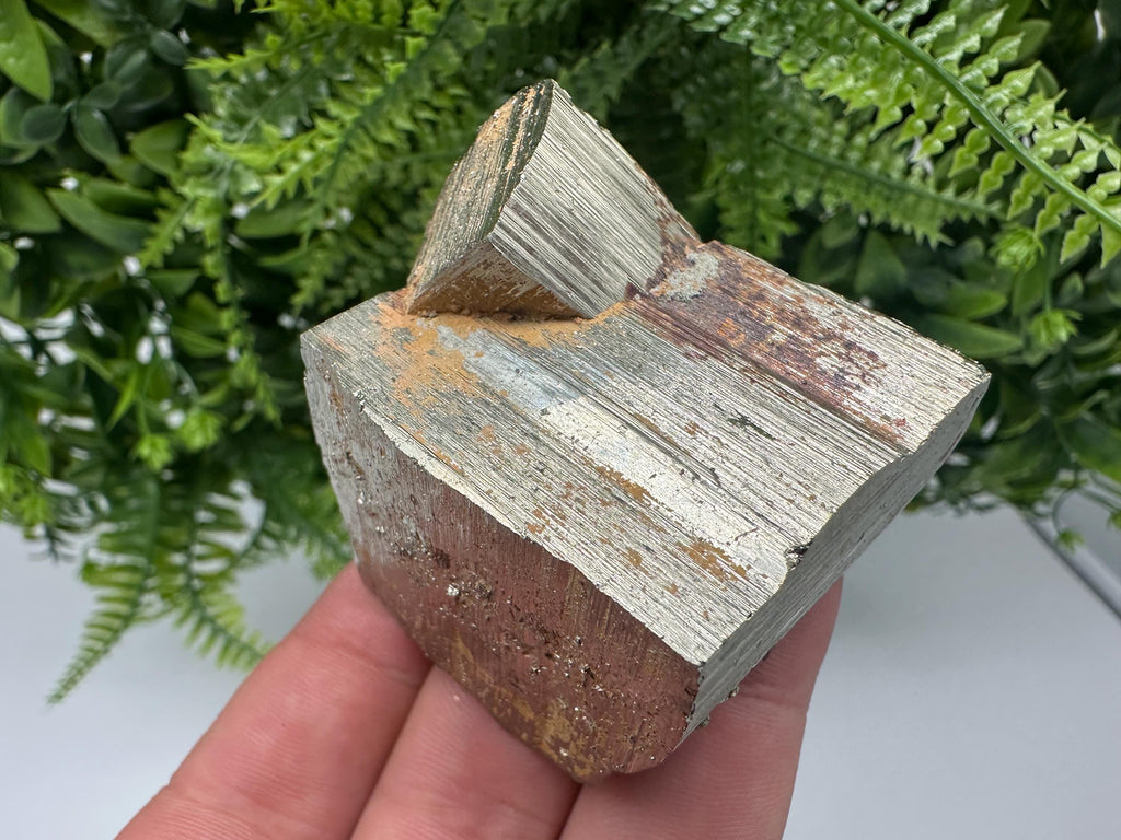 Wonderful Rainbow Pyrite whit Calcite,natural minerals souvenir Crystal,collection stone,rare minerals,home decor,Borieva Bulgaria