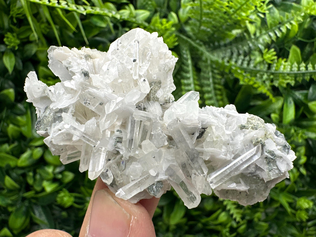 Calcite Quartz with Epidote on Matrix, Borieva Mine Bulgaria