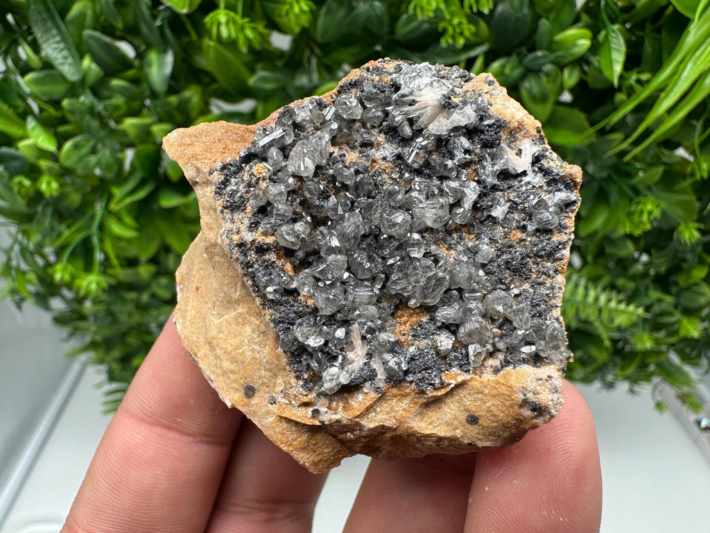 Wonderful Baryte with Cerussite on Galena from Morocco,Crystal, Mineral,Specimen,Cluster,Crystals,Barite Crystal,Cerussite Crystal,Specimen