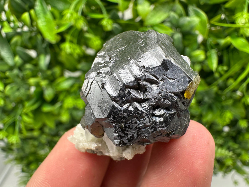 Cleiophane Sphalerite Gem, Rare Green Crystal Mineral Stone