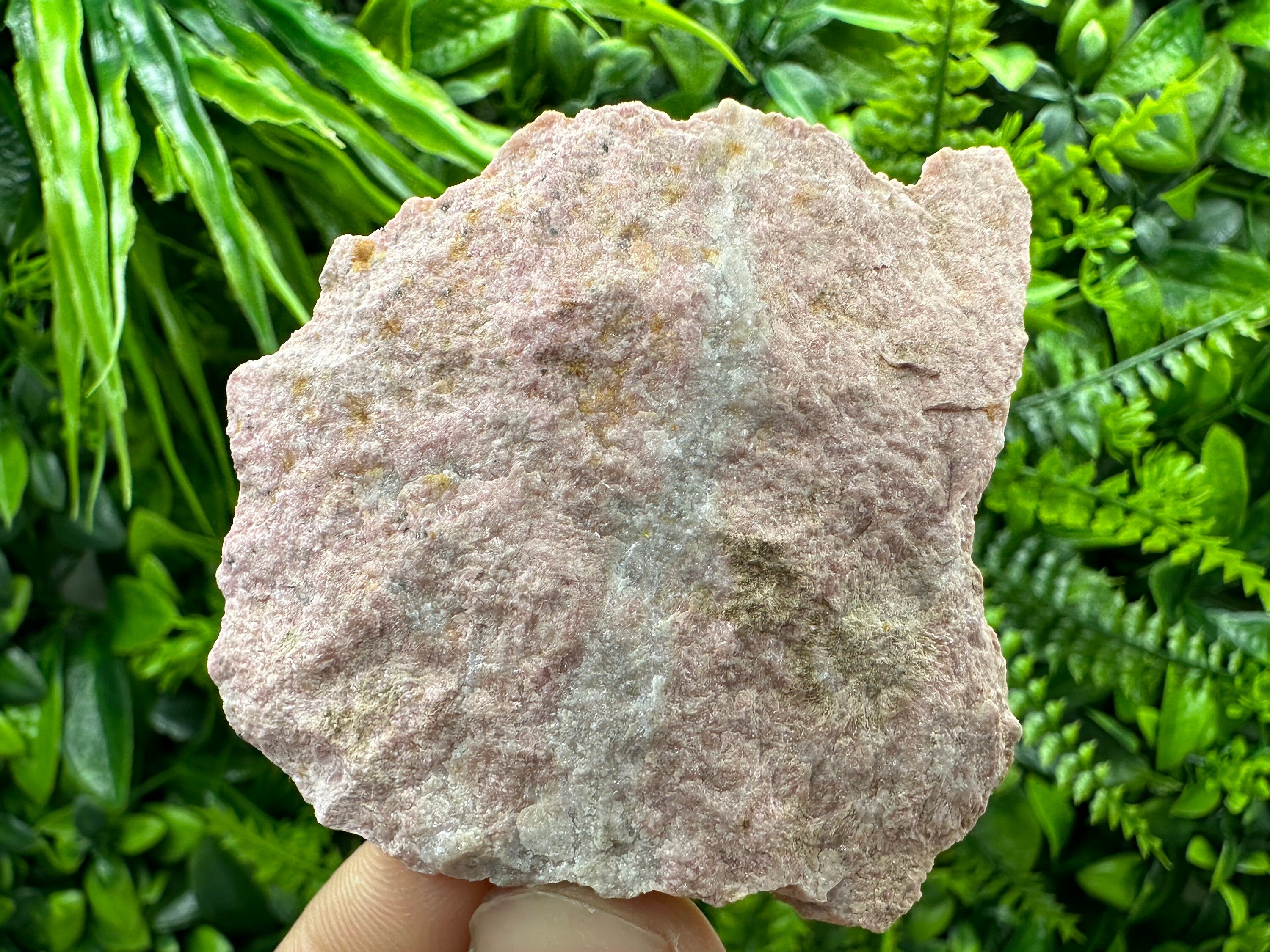 Pink Rhodonite Crystal: Starnica Mine, Bulgaria, Home Decor