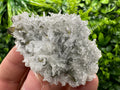 Chalcopyrite on Quartz Crystal: Borieva Mine, Bulgaria
