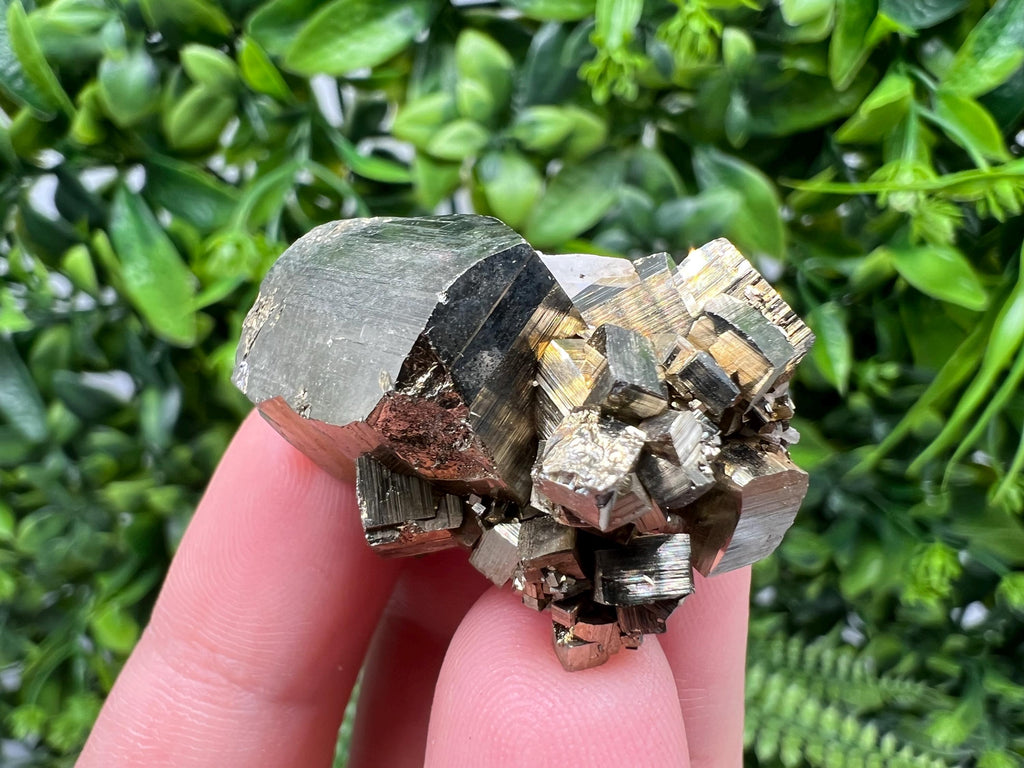 Wonderful Rainbow Pyrite whit Calcite,natural minerals souvenir Crystal,collection stone,rare minerals,home decor,Borieva Bulgaria