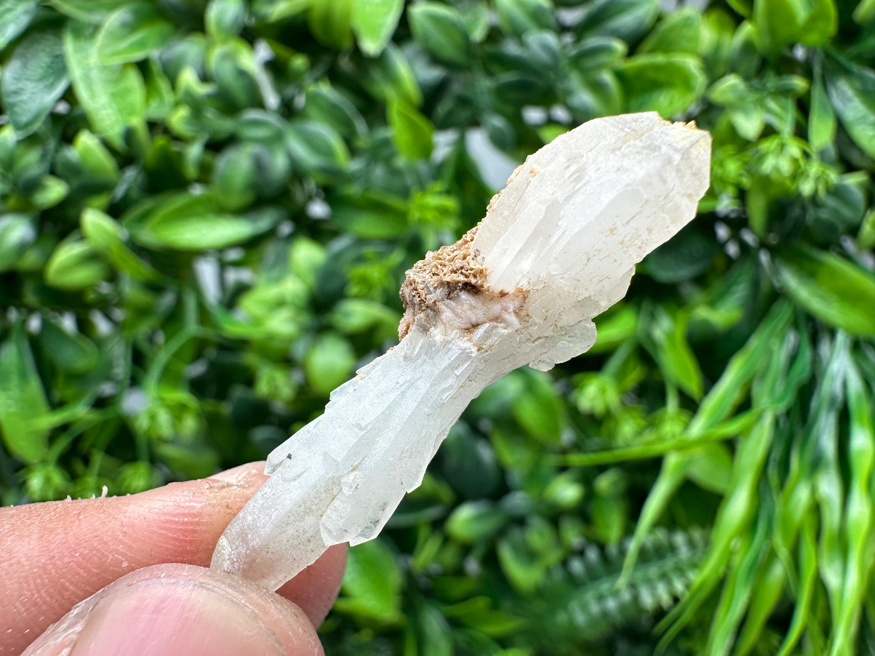 Quartz with Limonite: Natural Crystal Home Decor (4.5cm)