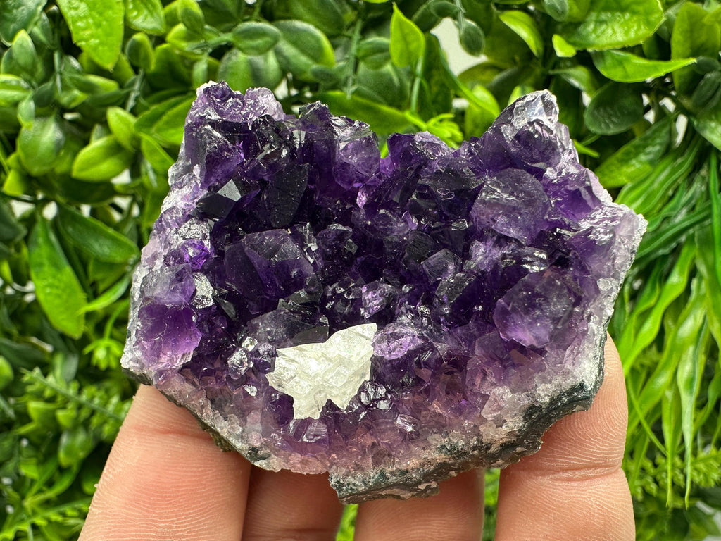 Purple Amethyst Crystal Cluster, Uruguay Home Decor, Energy Crystal