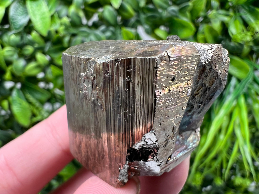 Wonderful Rainbow Pyrite whit Calcite,natural minerals souvenir Crystal,collection stone,rare minerals,home decor,Borieva Bulgaria