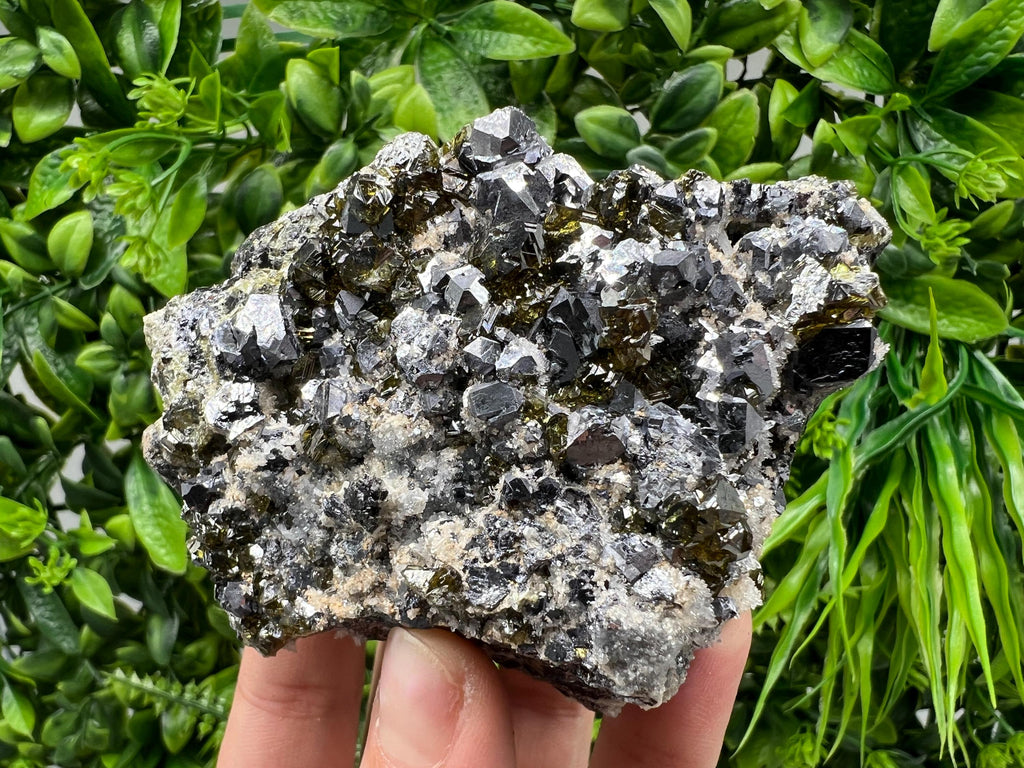Galena Sphalerite Pyrite Mineral Specimen, Krushev dol Mine, Bulgaria