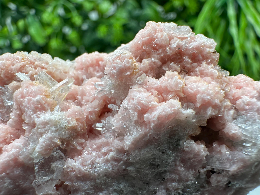 Pink Rhodochrosite Crystal: Starnica Mine, Bulgaria, Home Decor