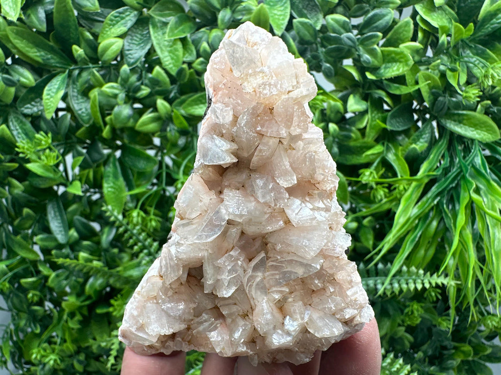 Stilbite on Heulandite, Natural Crystal Mineral Specimen, India