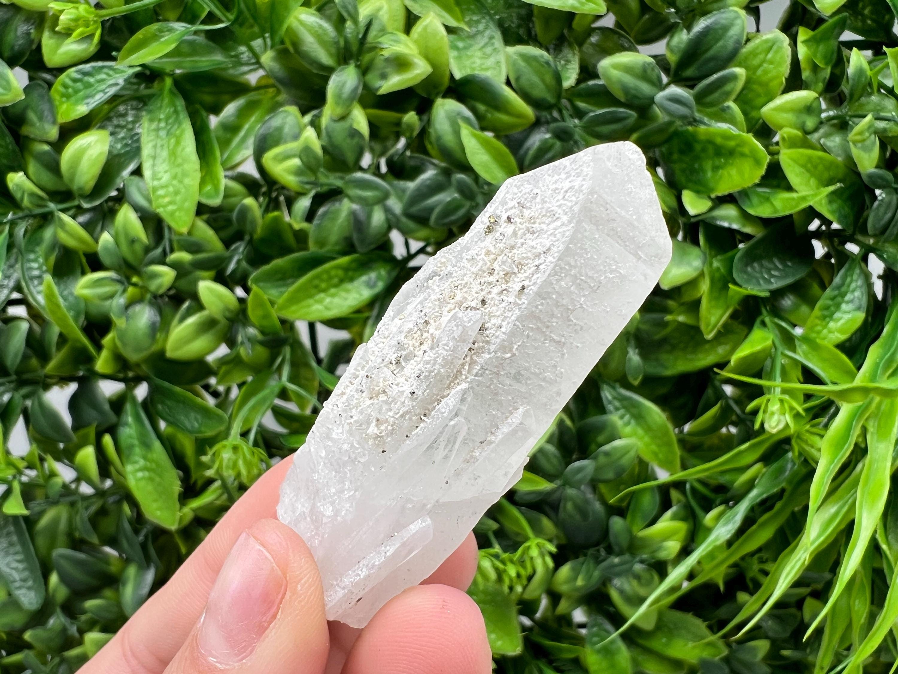 Wonderful Transparent Quartz on Chlorite Matrix,From Borieva mine,Madan,Bulgaria,Quartz,Quartz crystal,mineral specimen,collection quartz