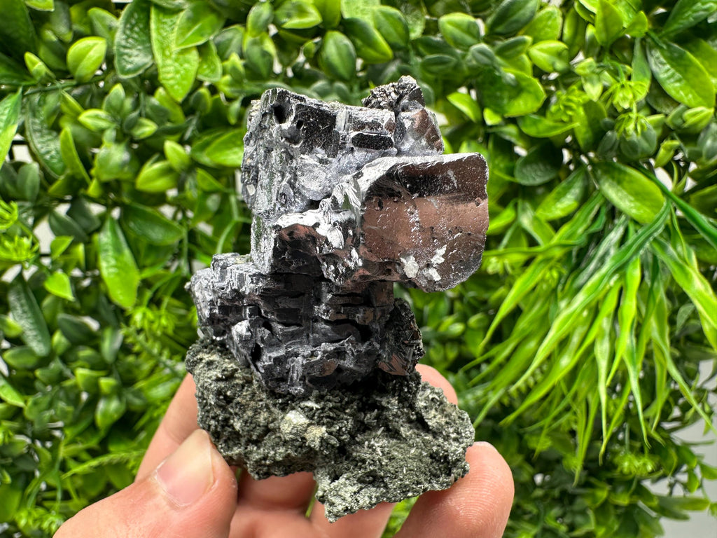 Galena Quartz Sphalerite Matrix, Borieva Mine Mineral Specimen