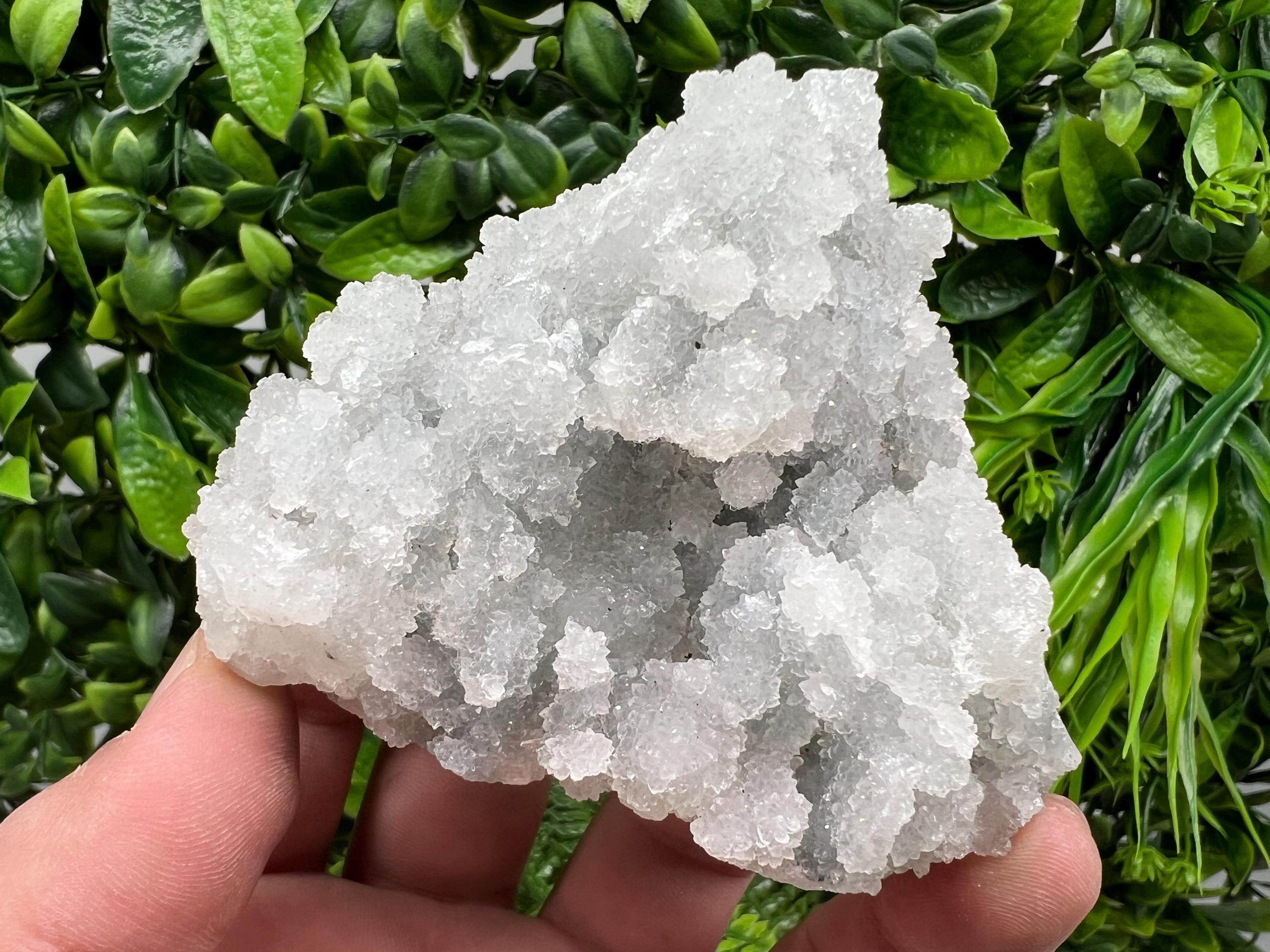 STUNNING Transparent Apophyllite on Chalcedony,natural, collection minerals specimen,India Minerals,Crystal, Stone Mineral Specimens India