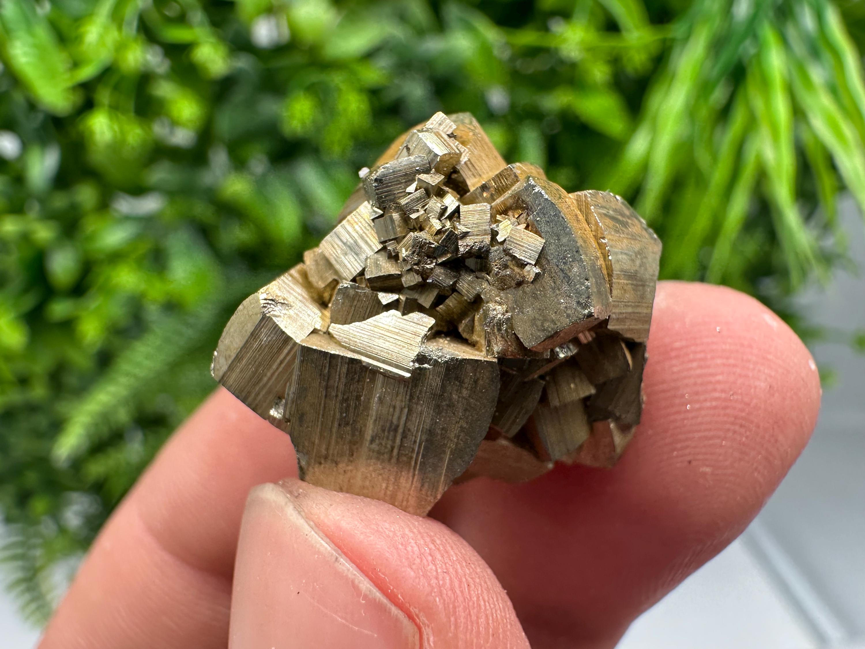 Wonderful Rainbow Pyrite whit Calcite,natural minerals souvenir Crystal,collection stone,rare minerals,home decor,Borieva Bulgaria