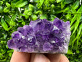 Uruguay Amethyst Crystal: Purple Quartz Home Decor, Energy Stone