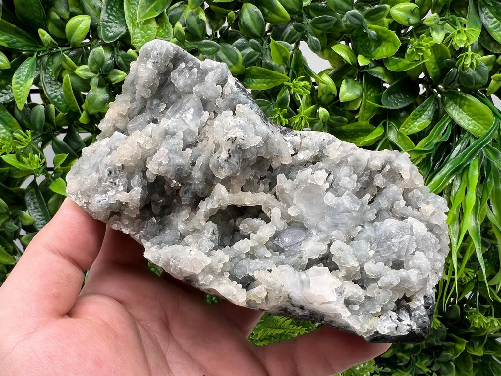 Natural Chalcedony Specimen: India Crystal Mineral Collection, Home Decor
