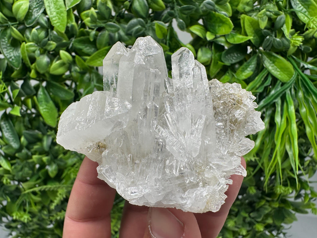 Transparent Quartz Crystal Cluster, Djurcovo Mine, Bulgaria