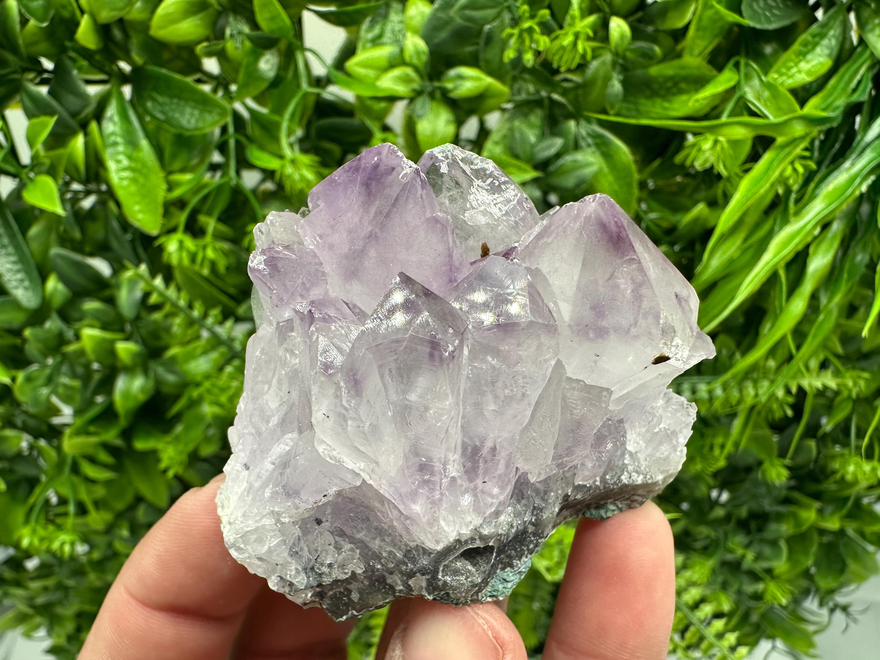 Brazilian Amethyst Crystal Cluster, Purple Quartz Specimen