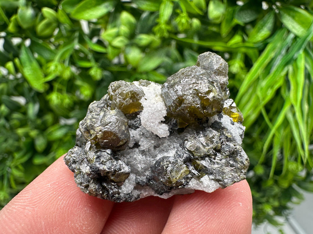Cleiophane Sphalerite Gem: Rare Green Crystal, Bulgaria Mine