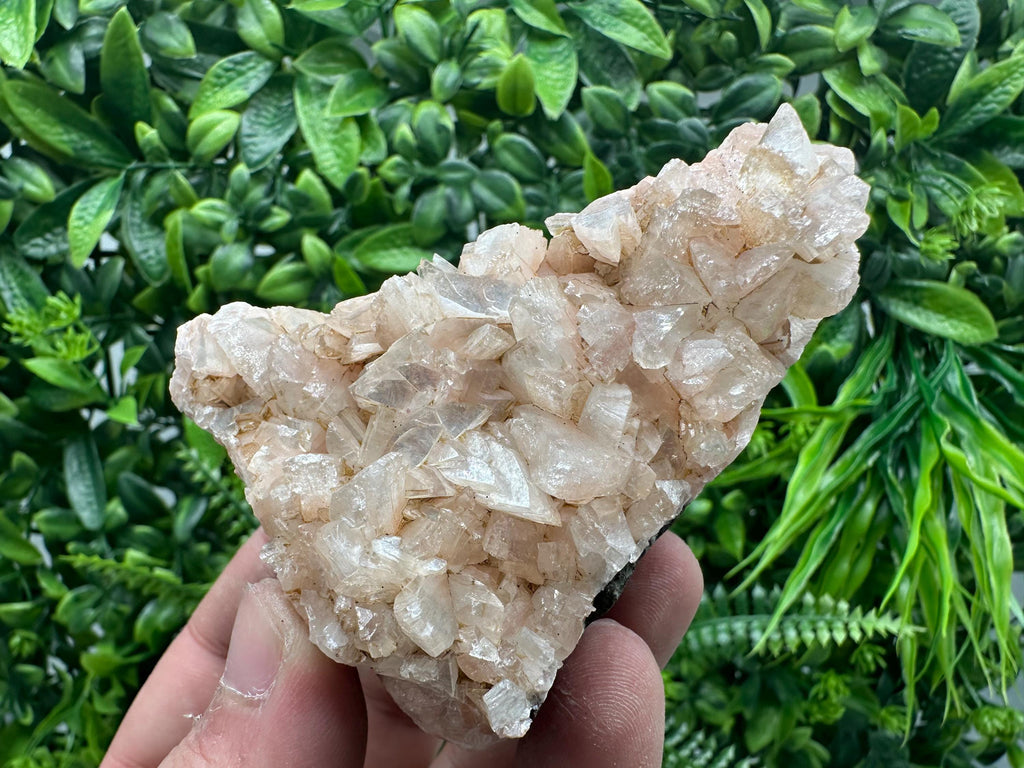 Stilbite on Heulandite, Natural Crystal Mineral Specimen, India