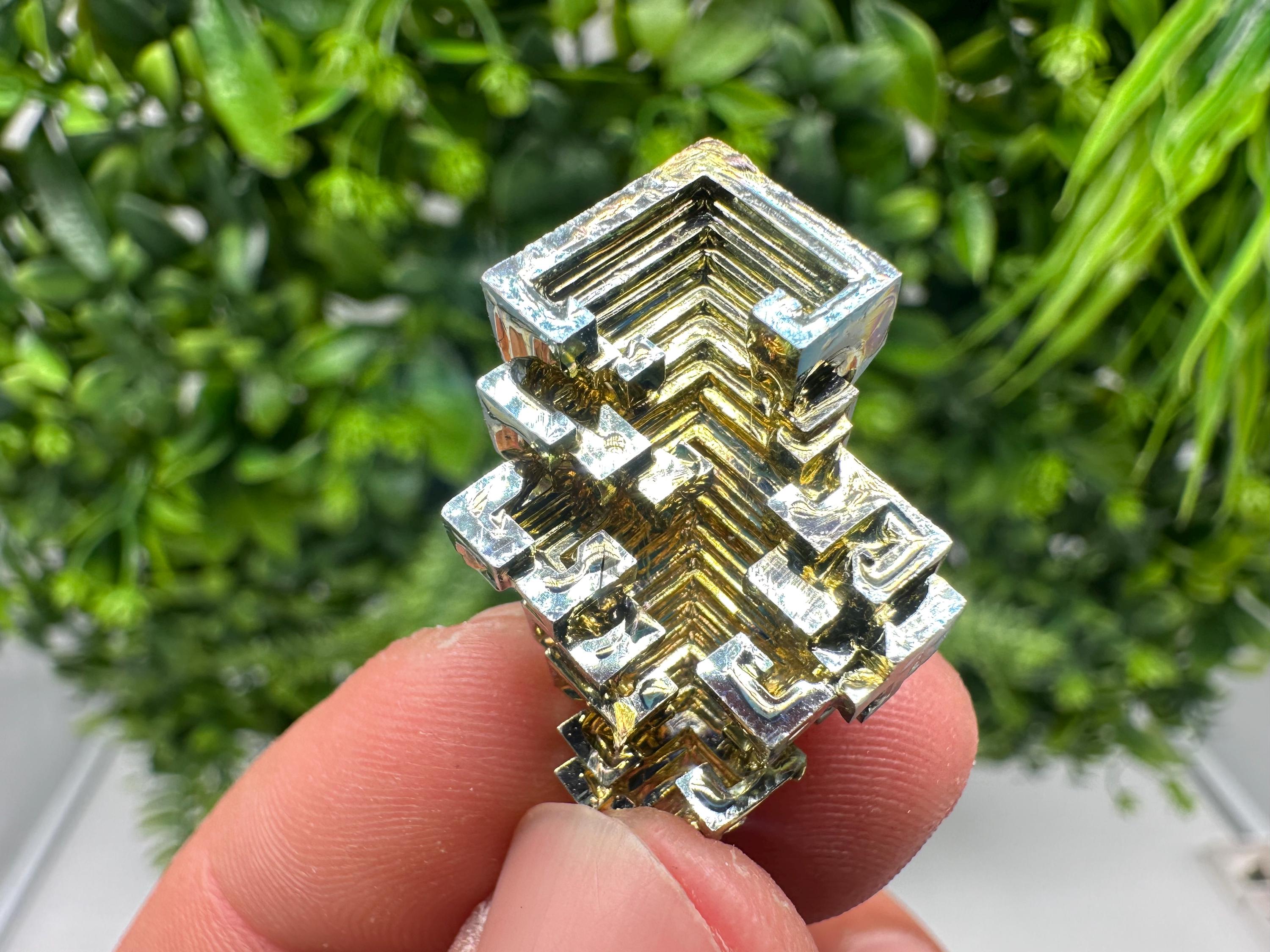 Rainbow Bismuth Crystal: Rare Gemstone Specimen,wholesale Bismuth