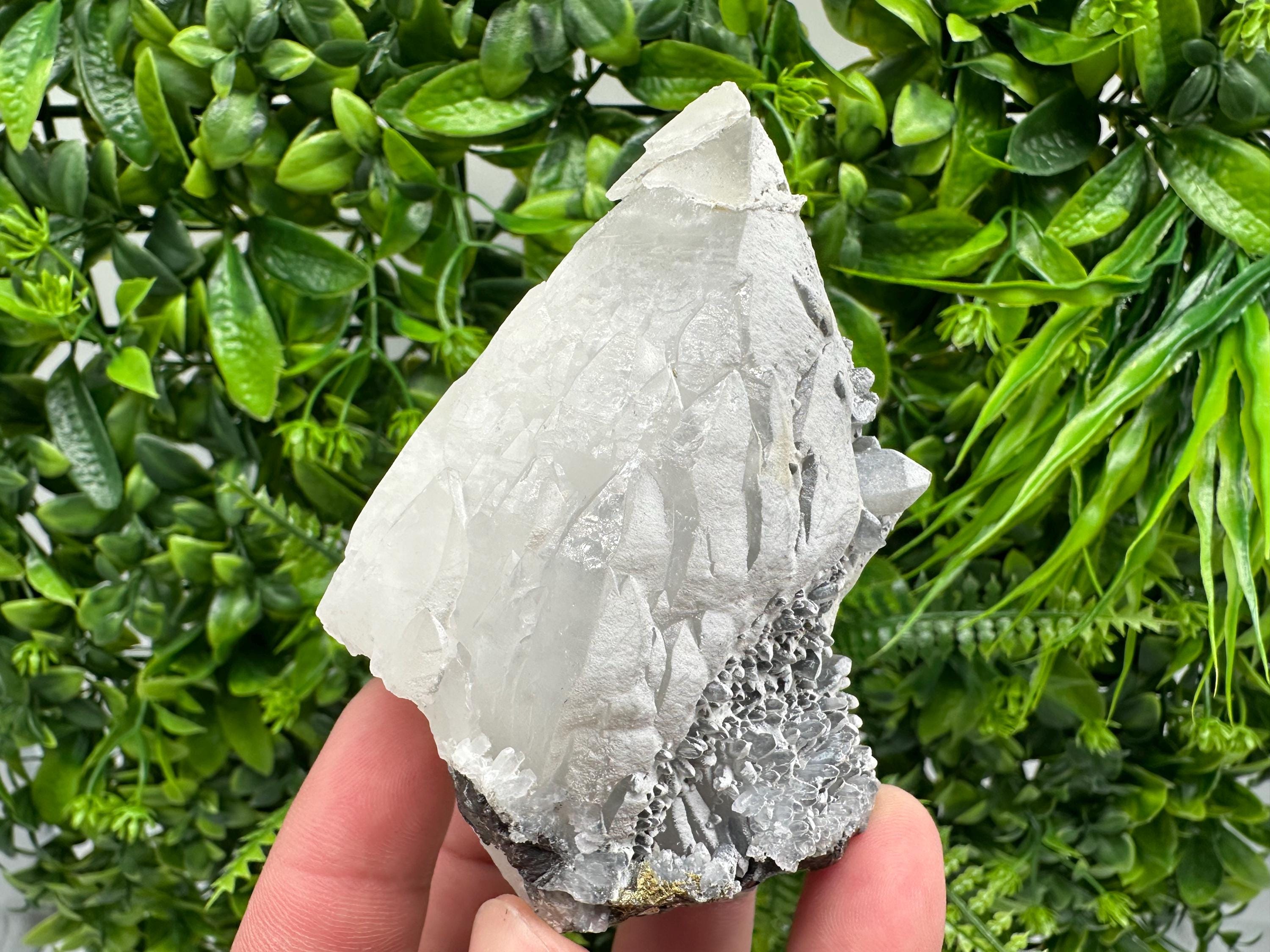 Transparent Quartz with Chlorite, Madan Bulgaria Mineral Specimen