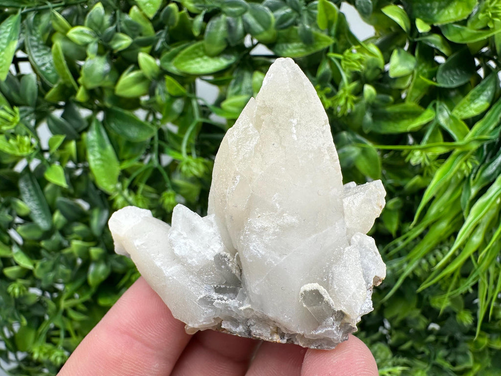 Calcite on Aragonite: Djurcovo Mine, Bulgaria Crystal