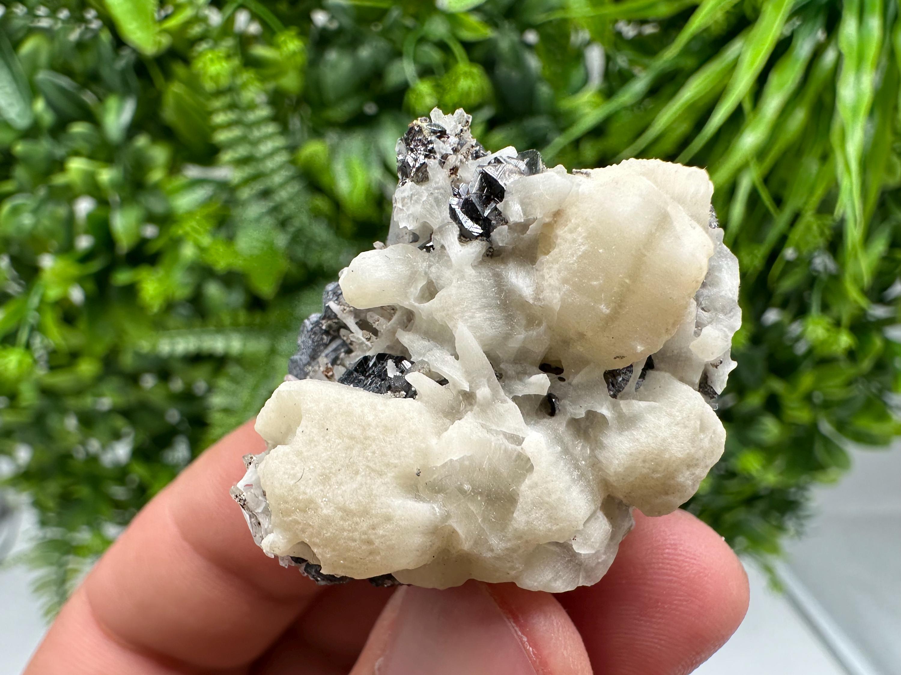 Natural Calcite Mineral Specimen: Bulgarian Home Decor Stone