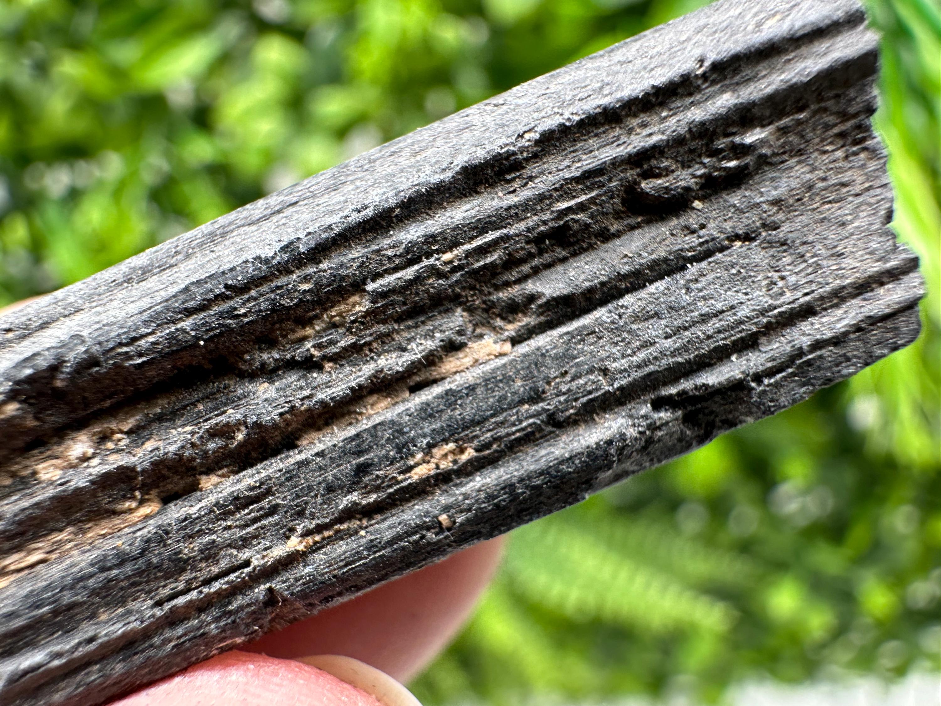 Natural Black Tourmaline Crystal – Raw Protective Stone, Healing Crystal, Grounding Mineral Gift
