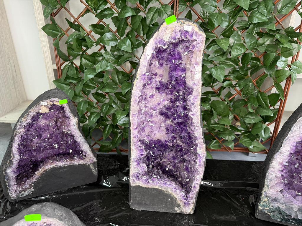 Large Amethyst Geode, Brazil Mineral Specimen, Purple Quartz