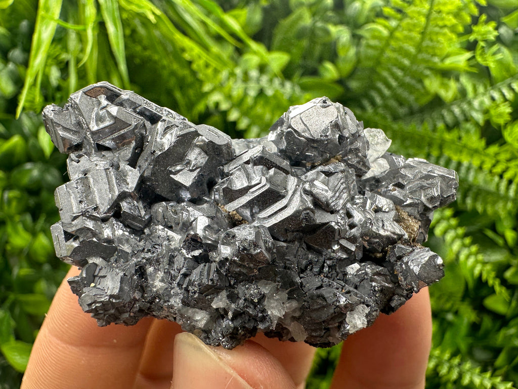 Galena Spinel Quartz Crystal: Natural Mineral Home Decor