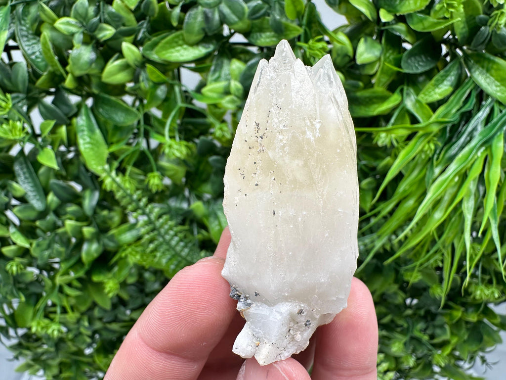 Calcite on Aragonite: Djurcovo Mine, Bulgaria Crystal