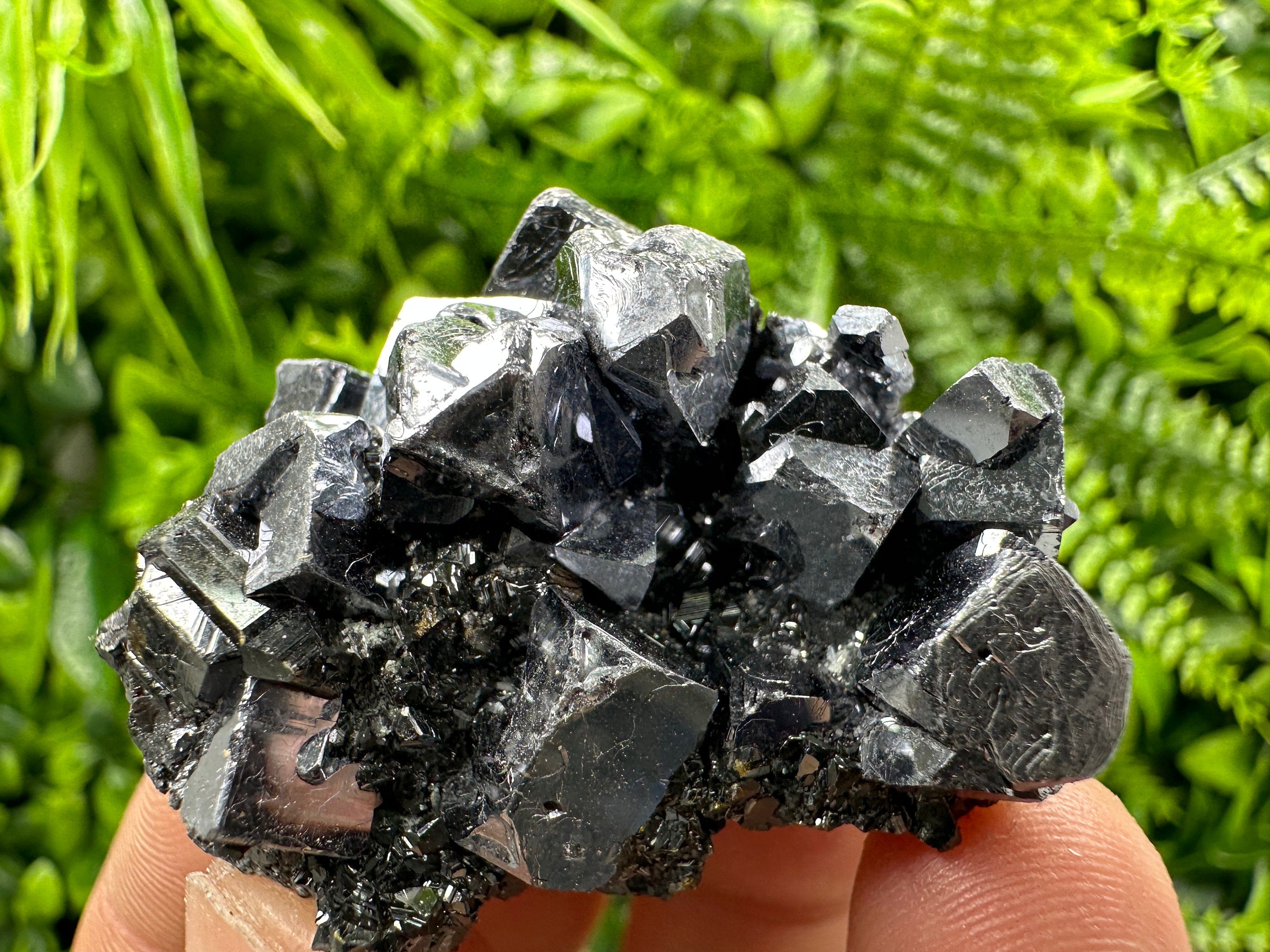 Galena on Sphalerite Specimen - Borieva Mine, Bulgaria