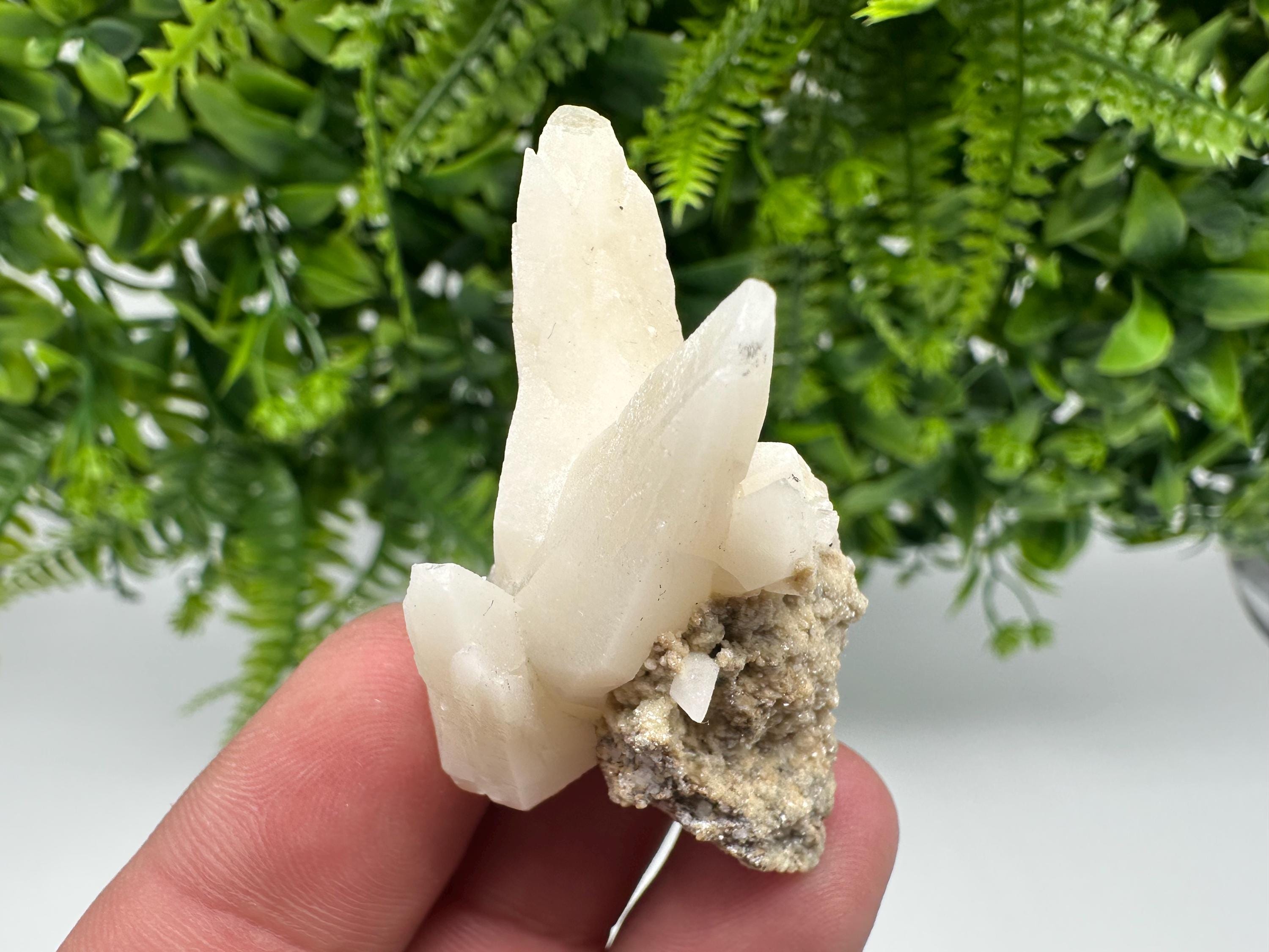 Calcite on Aragonite: Rare Healing Crystal from Bulgaria