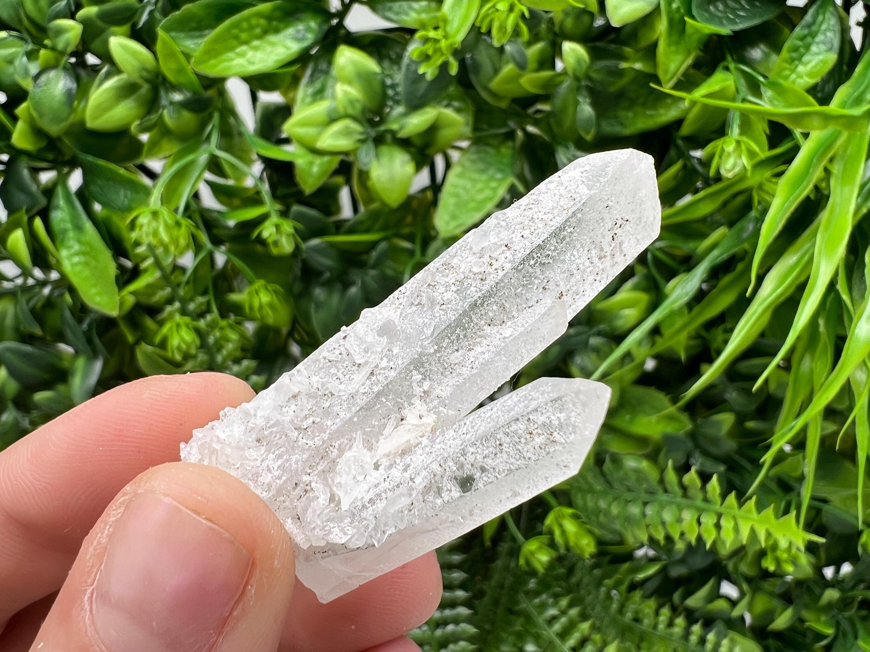 Wonderful Transparent Quartz on Chlorite Matrix,From Borieva mine,Madan,Bulgaria,Quartz,Quartz crystal,mineral specimen,collection quartz
