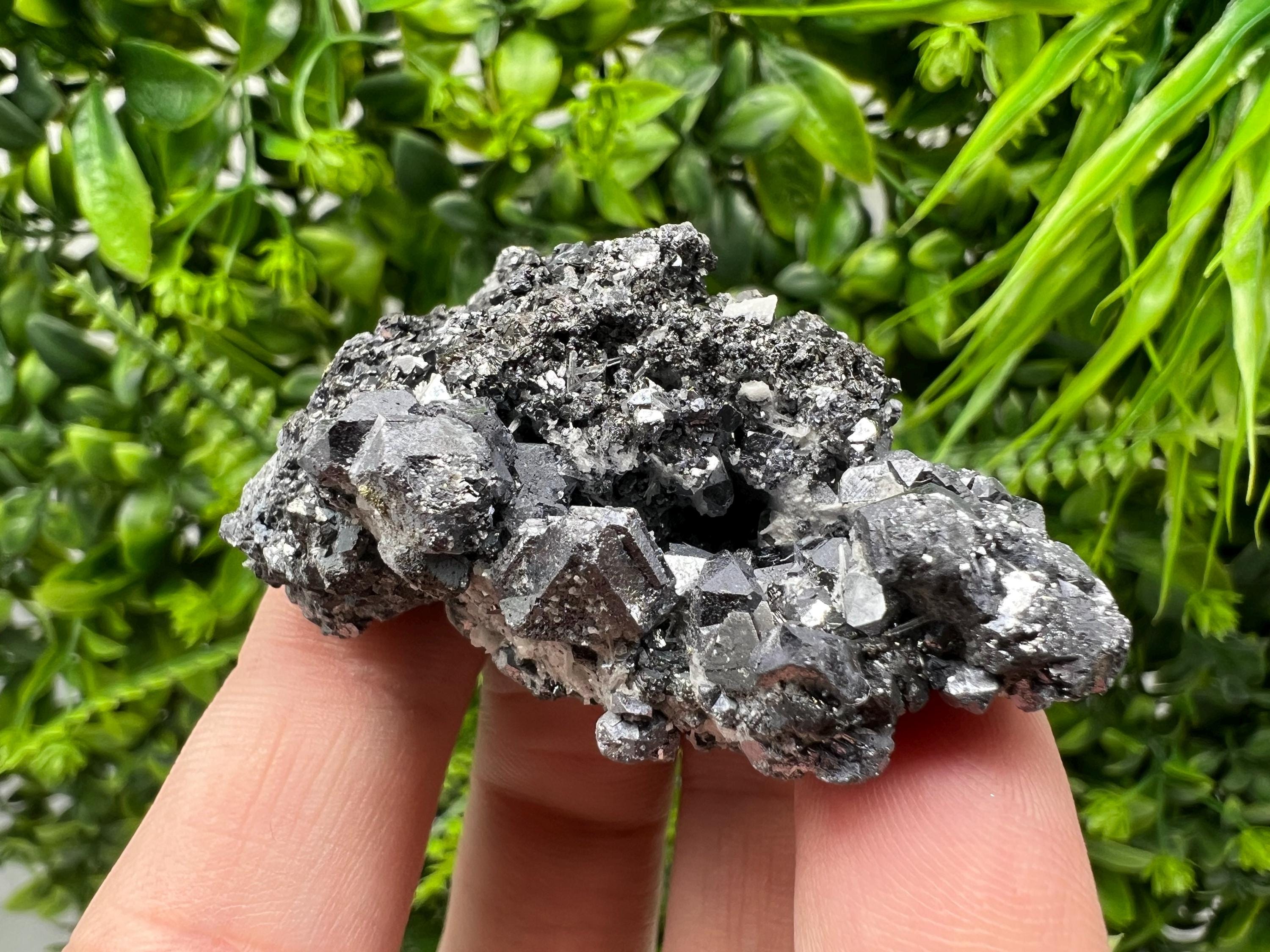 Galena spinel law on Sphalerite from Borieva mine,Madan,Bulgaria,natural,collection mineral specimen,home decor stone,rare minerals,collect