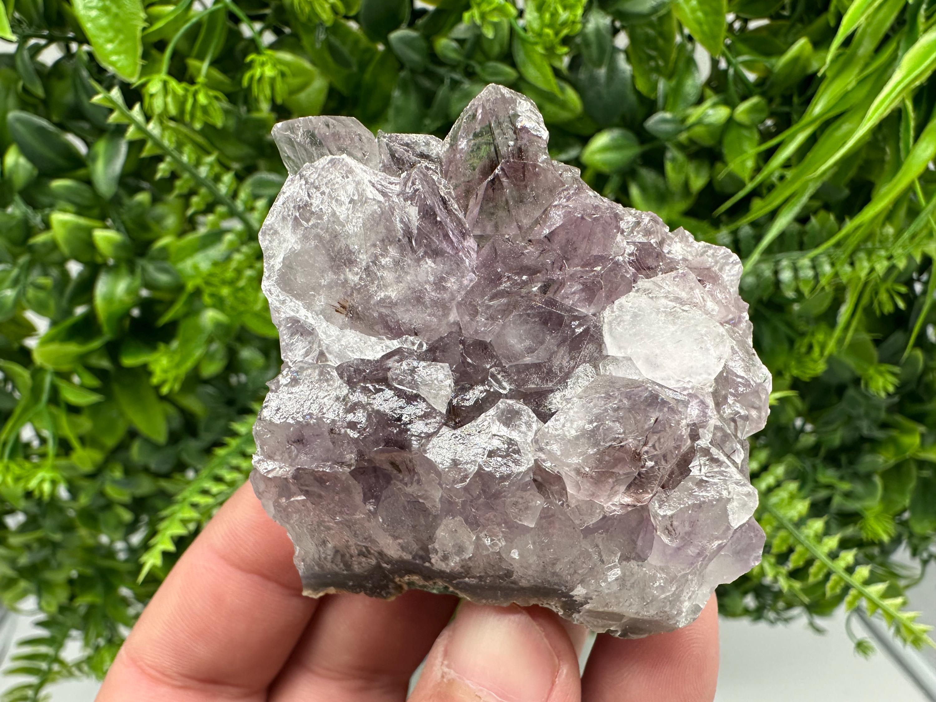 Brazilian Amethyst Crystal Cluster, Purple Quartz Specimen