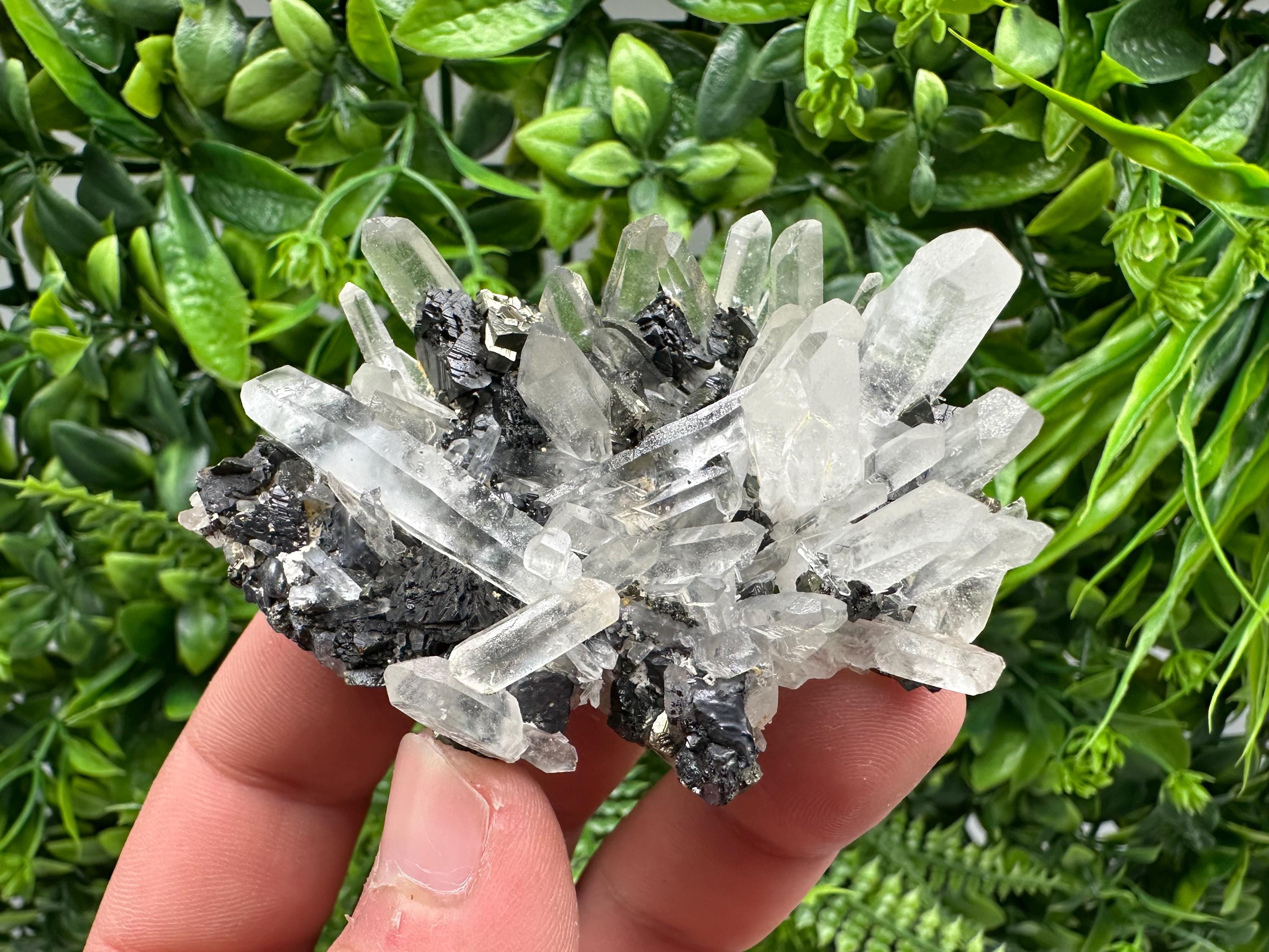 Quartz Sphalerite Chalcopyrite Mineral Specimen, Madan Bulgaria