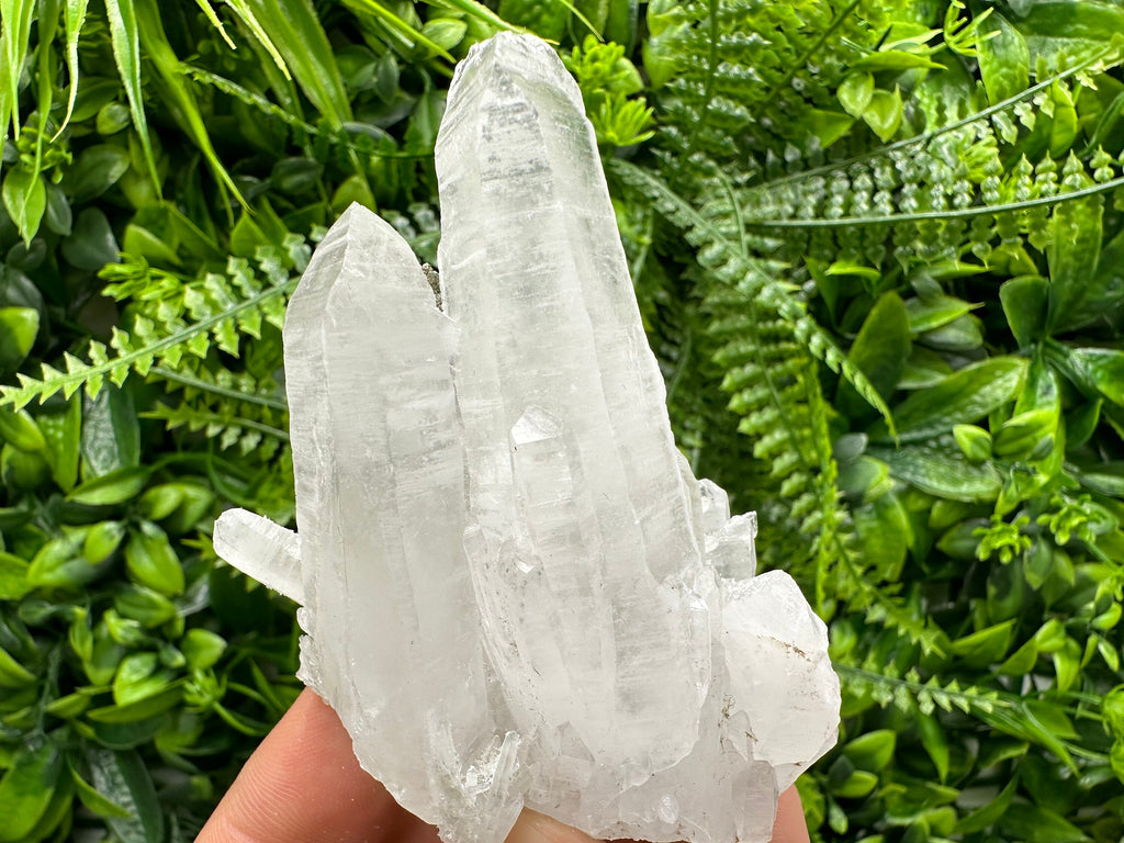 Transparent Quartz with Pyrite, Krushev Dol Mine Crystal, Bulgaria