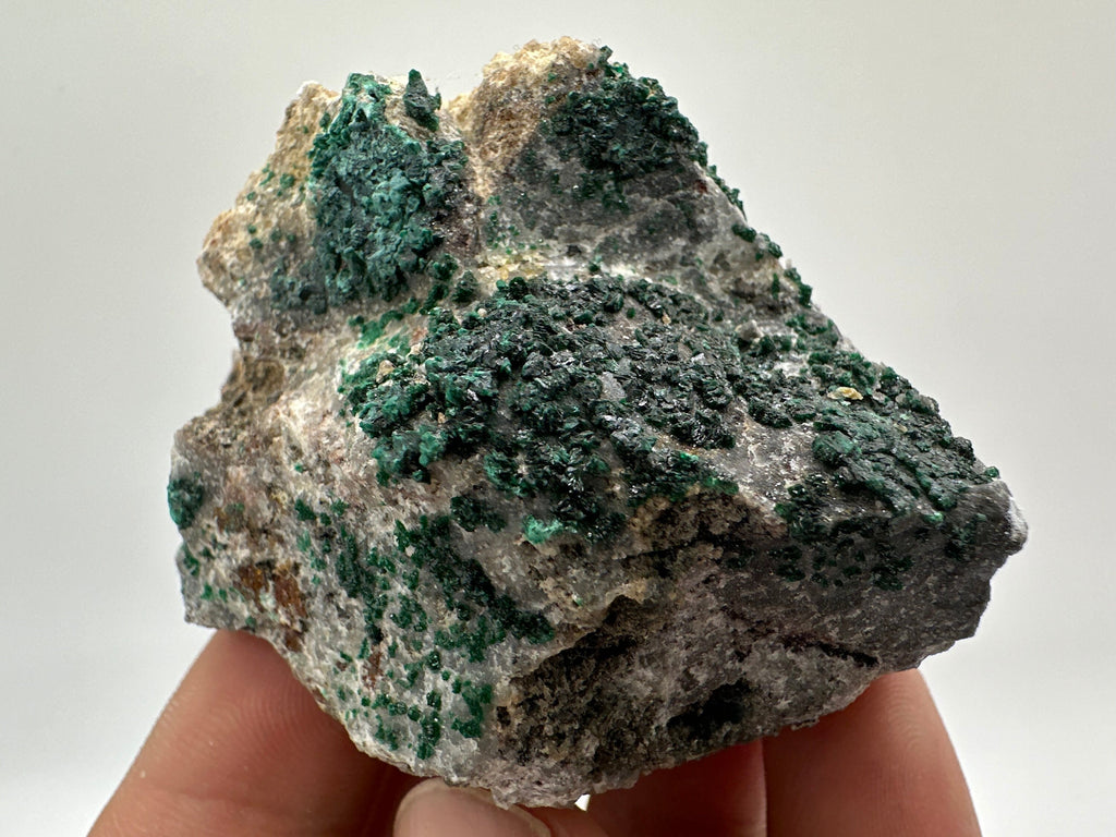 Green Polished Malachite Crystal from Congo, Mineral Specimen (6.5/4.5/4.5cm)