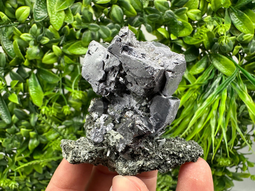 Galena Quartz Sphalerite Matrix, Borieva Mine Mineral Specimen