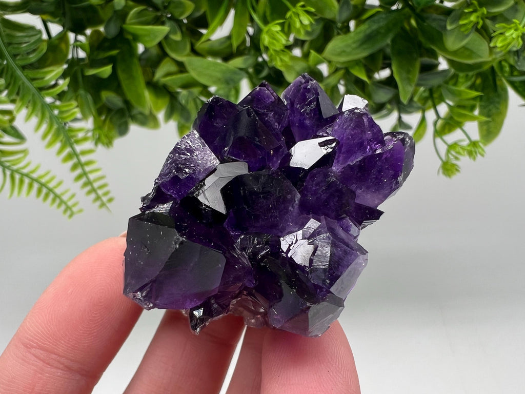 Uruguay Amethyst Crystal: Purple Quartz Home Decor, Energy Stone