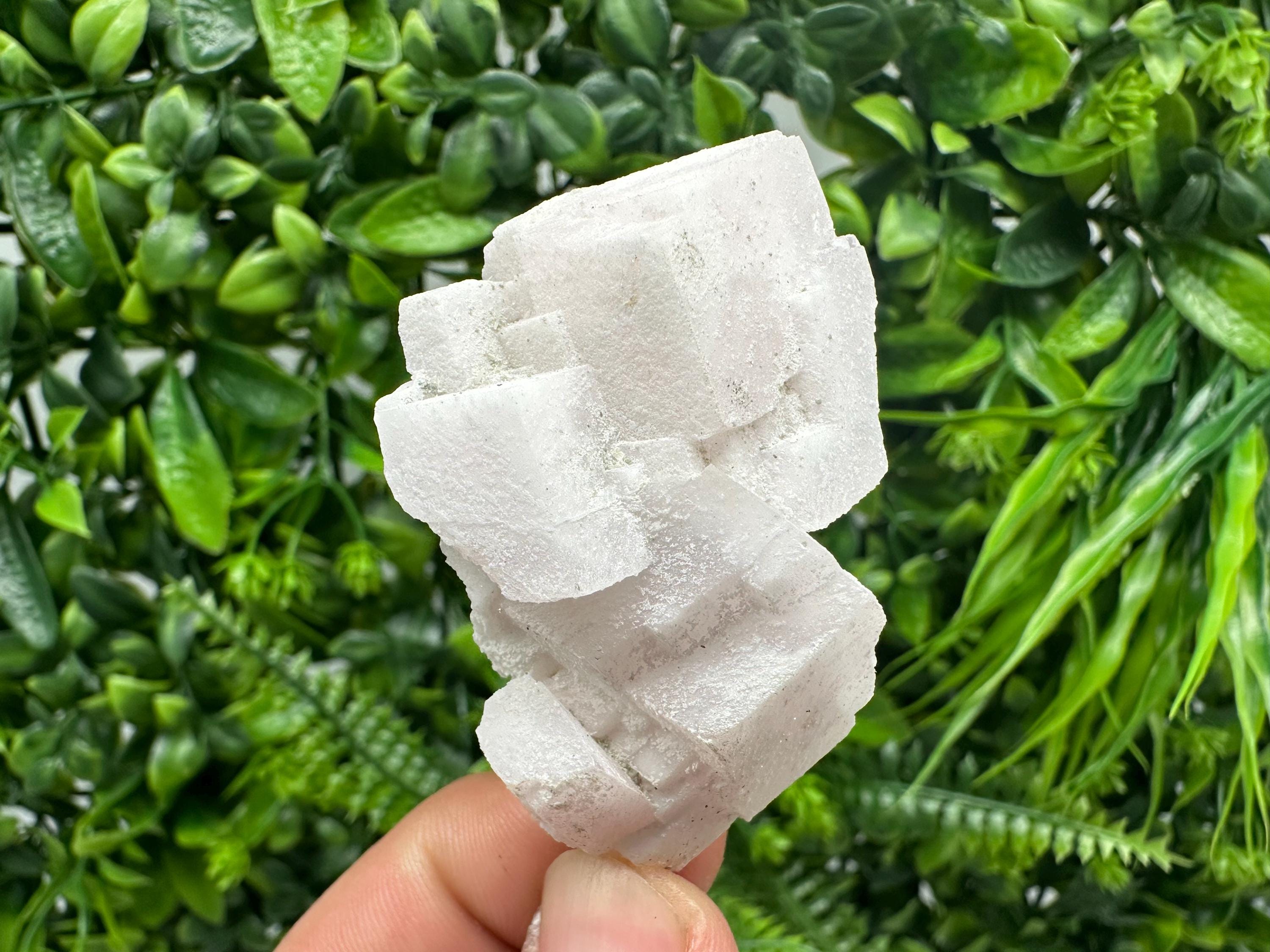 Fluorescent Mangano Calcite Specimen: Rhodopes Bulgaria Mineral