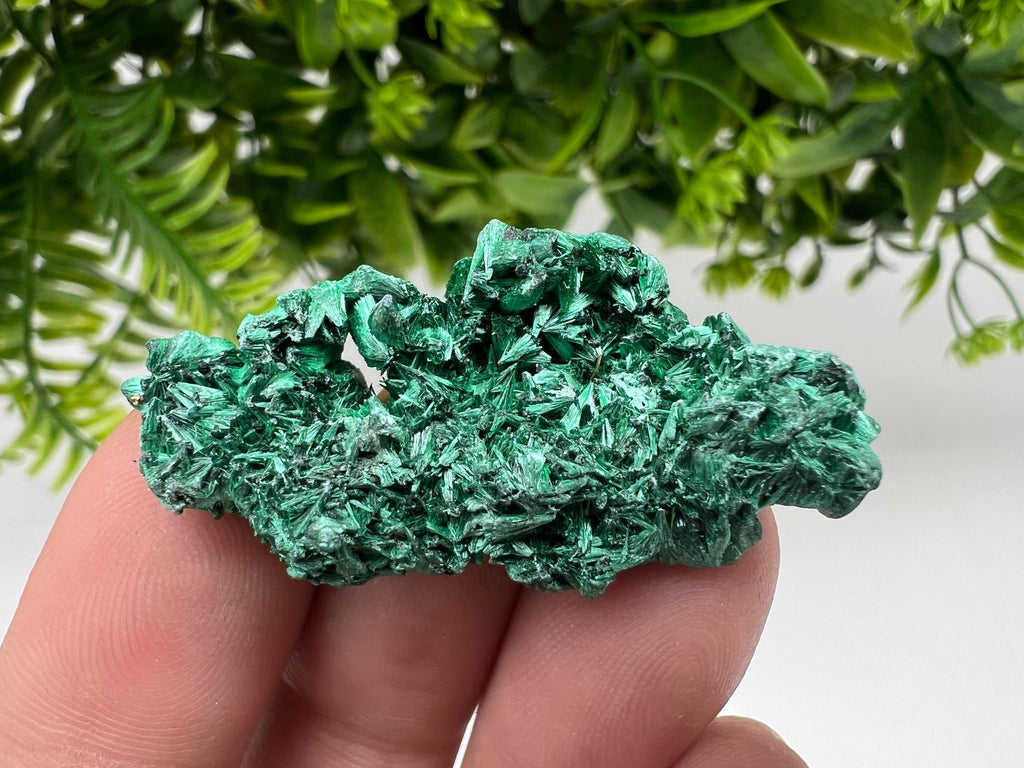 Green Polished Malachite Crystal, Congo Minerals, Chakra Stone