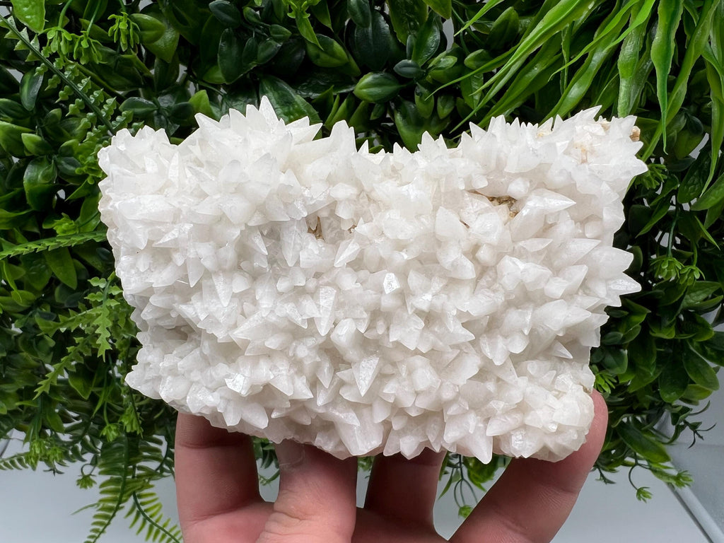 Calcite on Aragonite: Djurcovo Mine, Bulgaria Healing Crystal