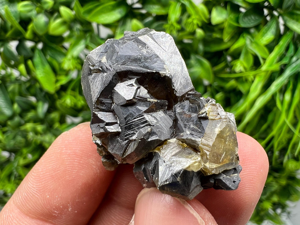 Transparent Sphalerite Gem: Rare Cleiophane Crystal Mineral Stone