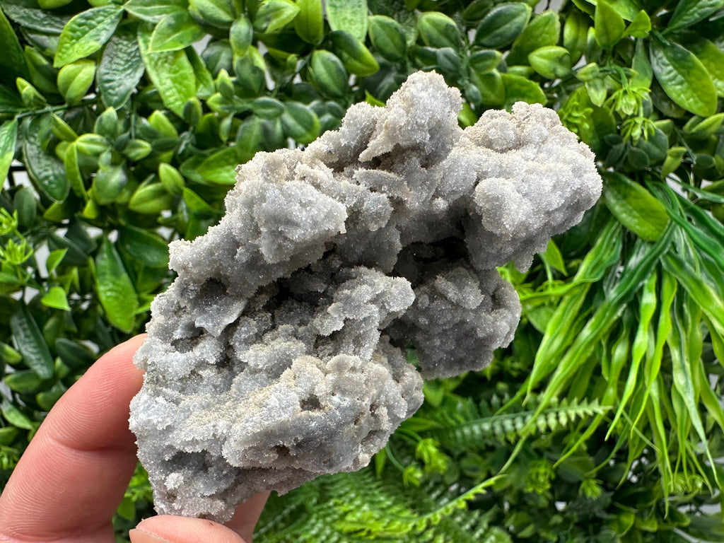 Natural Chalcedony Specimen: India Crystal Stone, Home Decor