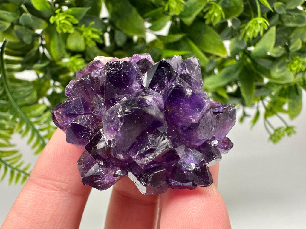 Uruguay Amethyst Crystal: Purple Quartz Home Decor, Energy Stone