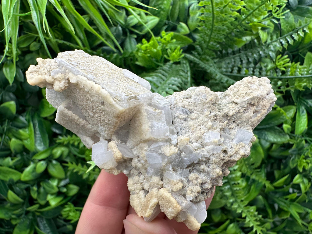 Bulgarian Calcite Specimen, Krushev Dol Mine, Two Generations Crystal