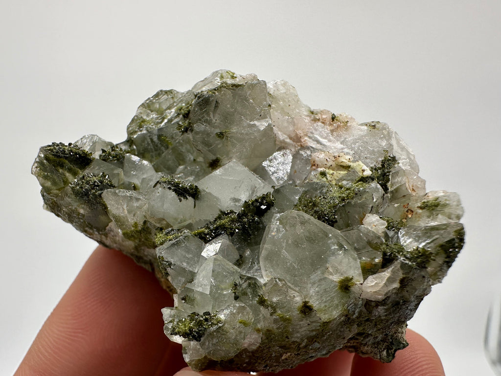 Rainbow Epidote with Quartz, Hakkari Turkey Mineral Specimen