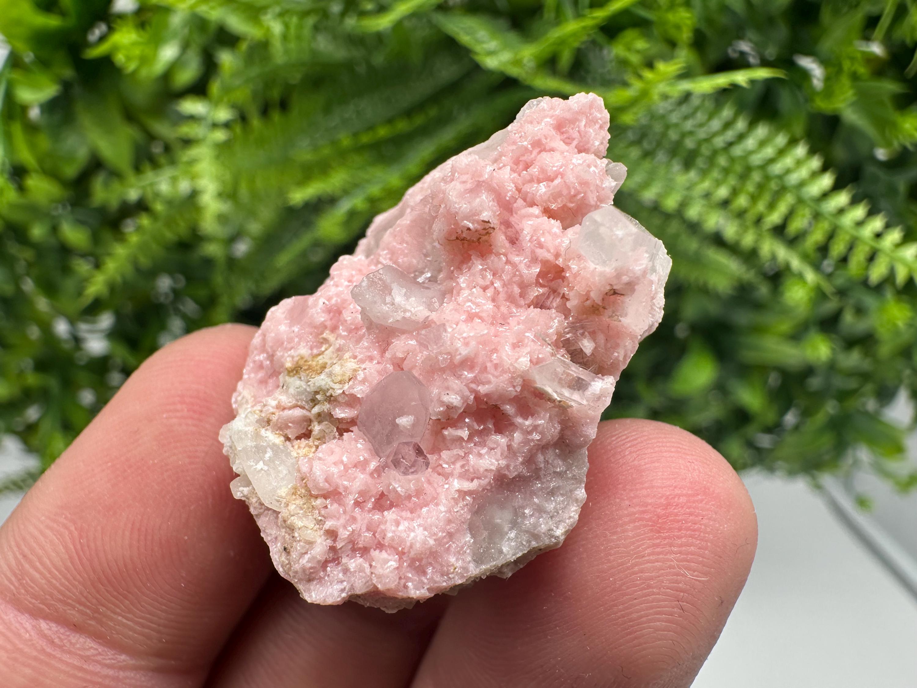 Pink Rhodochrosite Crystal, Starnica Mine, Bulgaria, Home Decor Stone
